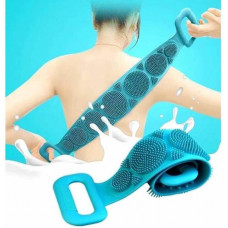  Silicone Massager Bath Dual Double Sided Back Scrubber Belt