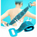  Silicone Massager Bath Dual Double Sided Back Scrubber Belt